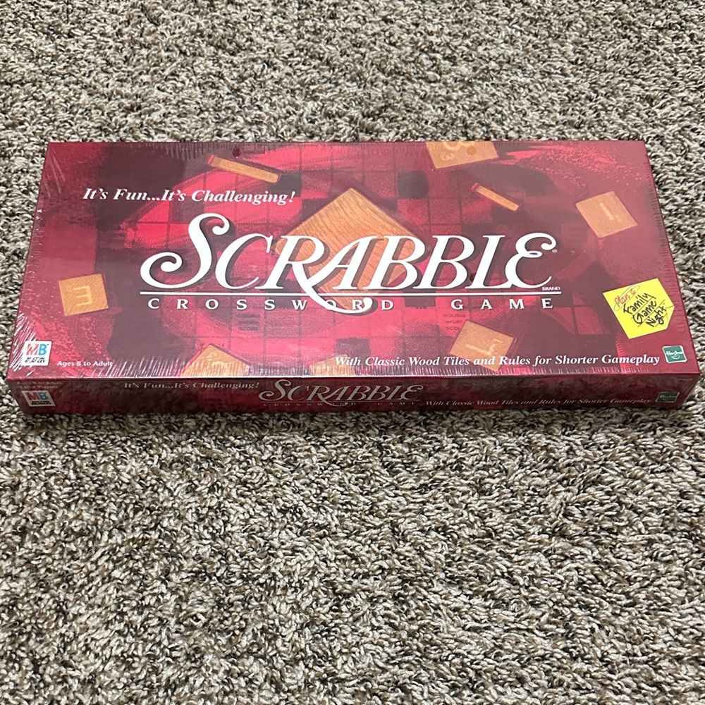 Scrabble Crossword Game Board